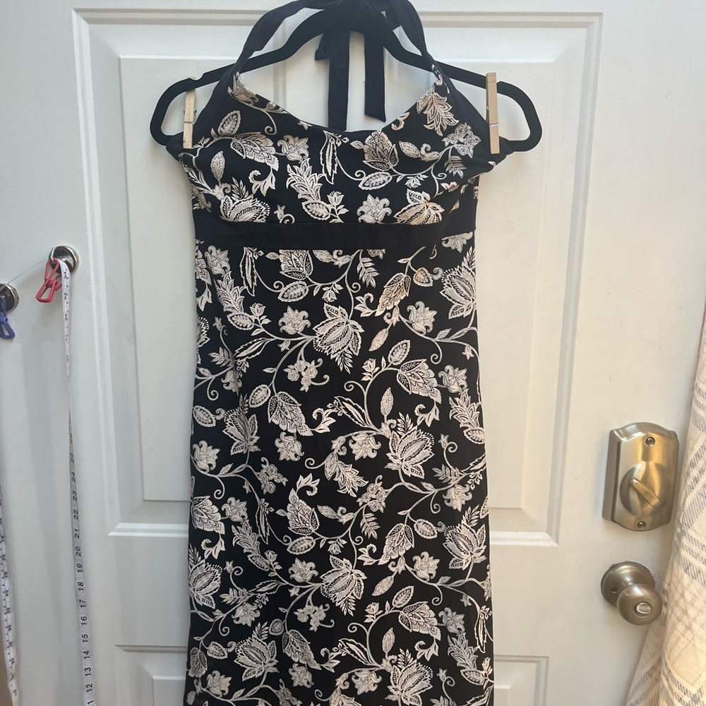 Patagonia Black and White Strapless Dress